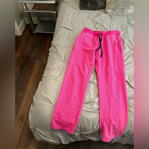 Figs electric orchid Yola 2.0 scrub pants